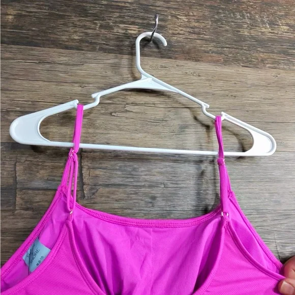 Shade & Shore Bright Pink Women's One Piece Swimsuit - Picture 4 of 10